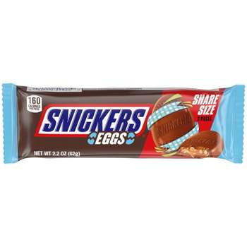 Snickers Easter Milk Chocolate Eggs - 2.20oz