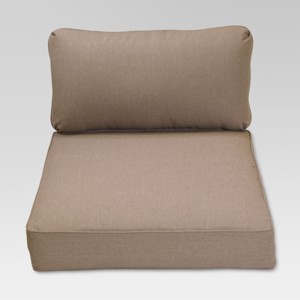 Fernhill 2pc Outdoor Deep Seating Cushion Set - Taupe - Threshold , Brown