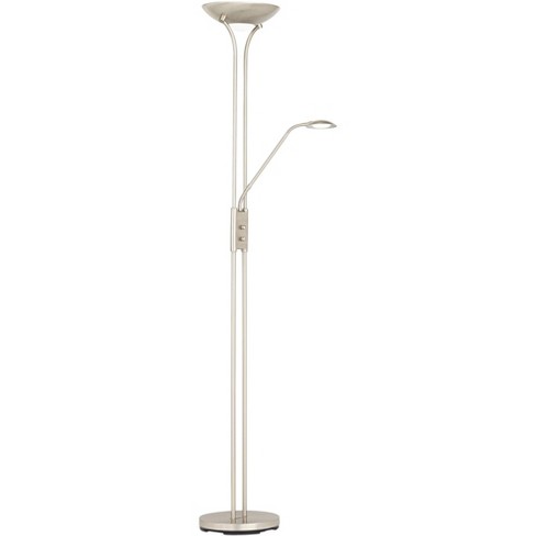 Tall torchiere discount floor lamp