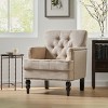 GDFStudio Aurelia Contemporary Tufted Club Chair with Nailhead Trim - 2 of 4