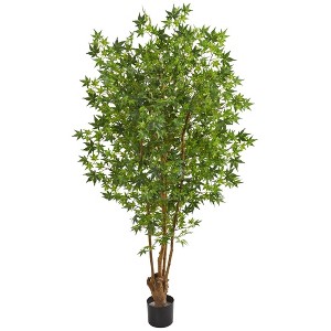 Nearly Natural 6-ft Maple Artificial Tree - 1 of 1