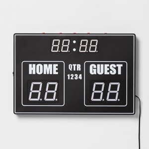 Scoreboard Neon Sign - Pillowfort , Black