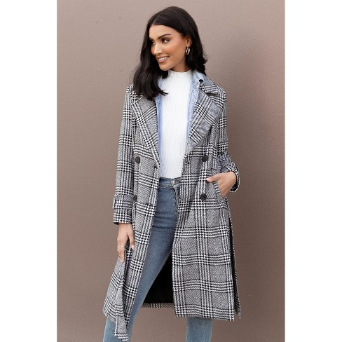 Target shop grey coat