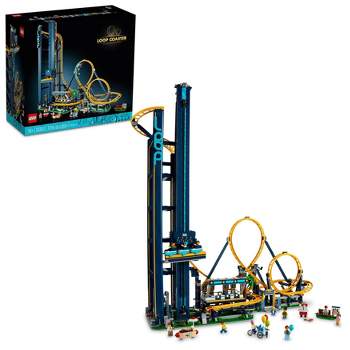 LEGO Icons Loop Coaster, Roller Coaster Set 10303