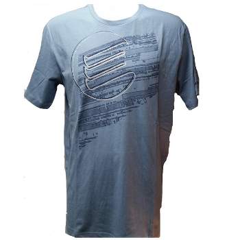 Bauer Hockey Vintage Men's Blue Short Sleeve T-Shirt, Large