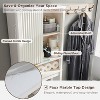 Over The Toilet Storage Cabinet with Sliding Door, Modern Bathroom Storage Organizer Toilet Rack with Adjustable Shelf - 2 of 4