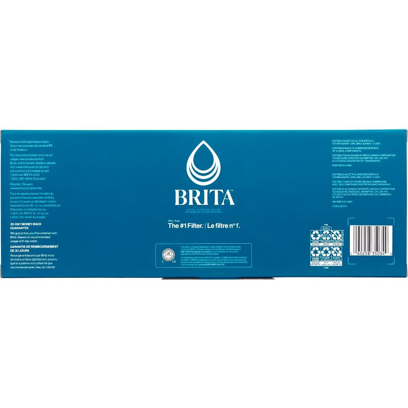 Brita Extra Large 27-Cup UltraMax Filtered Water Dispenser with Filter - Gray, 6 of 16