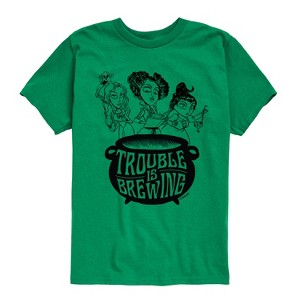 Boys' - Hocus Pocus - Trouble is Brewing Short Sleeve Graphic T-Shirt - 1 of 4