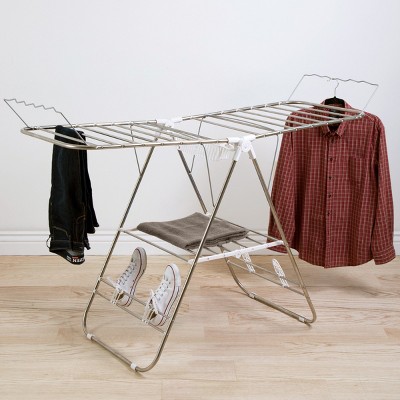 Costway Laundry Clothes Storage Drying Rack Portable Folding Dryer Hanger Heavy  Duty : Target