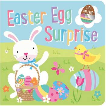 Easter Egg Surprise: Lift-The-Flap Book - (Hardcover)