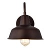 Chloe Lighting Ironclad Industrial 1 Light Oil Rubbed Bronze Indoor Wall Sconce 9"Wide - 2 of 4