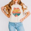 Simply Sage Market Women's Let the Sunshine In Short Sleeve Relaxed Fit Cropped Graphic Tee - 2 of 3