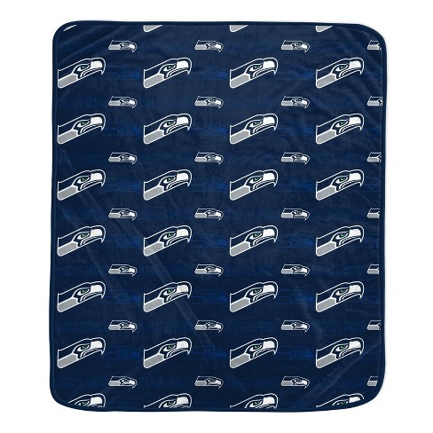 Seattle seahawks fleece discount blanket