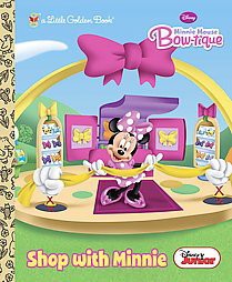 Shop with Minnie ( Little Golden Books) (Hardcover) by Andrea Posner-Sanchez