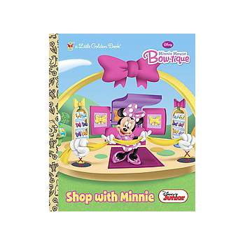 Shop with Minnie ( Little Golden Books) (Hardcover) by Andrea Posner-Sanchez