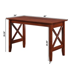 Mission Writing Desk in Walnut - Atlantic Furniture - 1 of 4