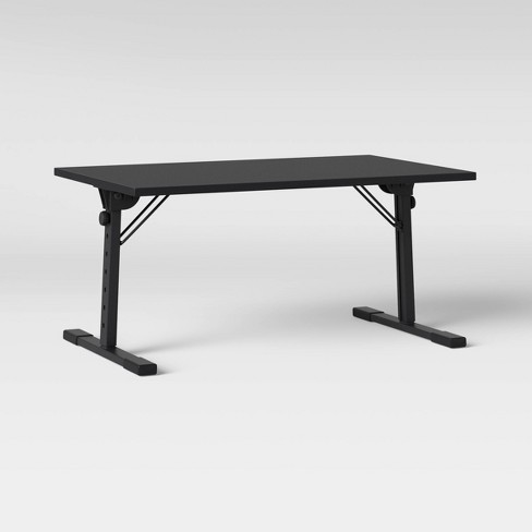 Adjustable Storage Desk Black - Room Essentials™ : Target