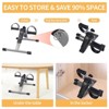 SUGIFT Powered Foot Pedal Exerciser, Seated Under Desk Bike Elliptical Machine, Mini Rehabilitation Bike w/ Adjustable Speed, Remote & LCD Display - 4 of 4