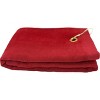 TowelSoft Premium 100% Cotton Terry Velour Golf Towel with Tri-fold Hook & Grommet Placement 16 inch x 26 inch - 4 of 4