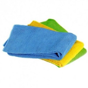 Norpro 3pc Washable Reusable Microfiber No Scratch Cleaning Cloths Towel Set - 1 of 4