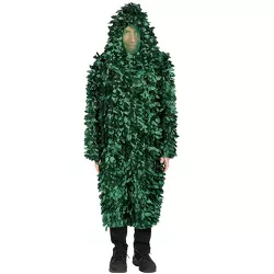 Orion Costumes Leafy Camo Suit Adult Costume | Camouflage Bush Costume | One Size Fits Most
