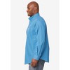 KingSize Men's Big & Tall Long Sleeve Wrinkle Free Sport Shirt - 4 of 4