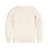 Hope & Henry Girls' Long Balloon Sleeve Pointelle Pullover Sweater, Infant - 3 of 4
