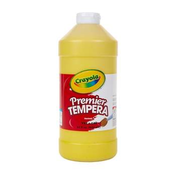 Crayola Premier Tempera Paint Yellow 32 oz. 54-1232-034