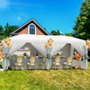 10x20 Heavy Duty Pop Up Canopy Tent with 6 Removable Sidewalls, Easy Up Commercial Canopy Tents with 3 Adjustable Heights, Stakes 18, Ropes 6 - 2 of 4
