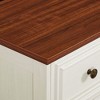 HDZNVF Farmhouse 7 Drawers Dresser, Rustic Chest Of Drawers With Natural Texture - 4 of 4