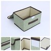 REGALWOVEN Collapsible Clothes Books Organizing Fabric Storage Bin with Lid and Handle 1Pc - 2 of 4