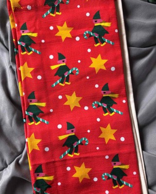 Christmas Striped Kitchen Towel Red - Wondershop™ : Target