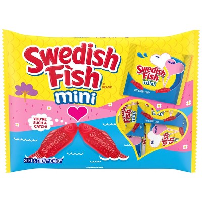 Swedish Fish Valentine's Classroom Exchange Bag - 9.7oz/22ct