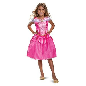 Child Disney Sleeping Beauty Aurora Deluxe Costume - 1 of 4
