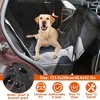 iMountek "Waterproof Dog Car Seat Cover, Scratchproof Pet Back Seat Hammock with 2 Door Slide Straps for SUV"Black - 4 of 4