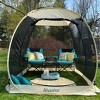 Alvantor 6‘x6' Pop Up Outdoor Camping Tent Canopy Gazebo 2-3 People Screen House for Patios, Instant Tent Patented - 4 of 4