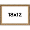 PosterPalooza | 18x12 Wood Antique Frame with UV Acrylic, 4 Finishes: Bronze, Gold, Silver, and Black - 2 of 4