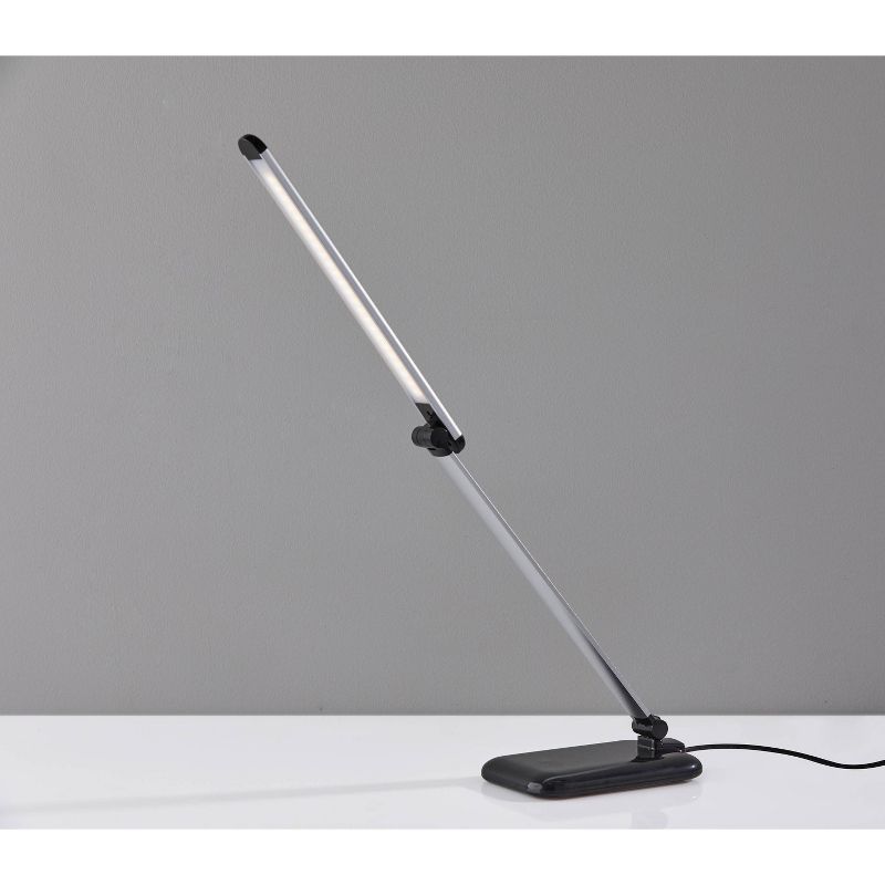 16.25&#34; Lennox Multi-Function Desk Lamp (Includes LED Light Bulb) Black - Adesso, 6 of 27