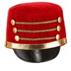 HalloweenCostumes.com    Toy Soldier Hat for Kids, Black/Orange/Red - 3 of 4