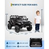 TackView12V Kids Electric Ride-On Truck with Remote Control - Bluetooth Music Player, Lights - 4 of 4