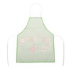 Unique Bargains Christmas Aprons Linen Red Green Beige White 21.65"x26.77" 1 Pcs - 4 of 4