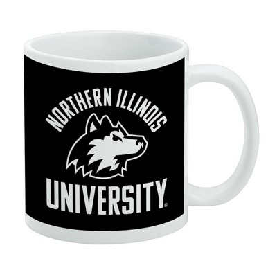 Northern Illinois University Huskies Ceramic Coffee Mug Novelty Gift Mugs for Coffee Tea and Hot Drinks 11oz White