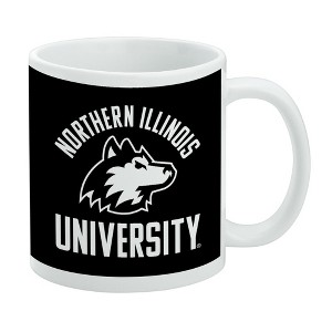 Northern Illinois University Huskies Ceramic Coffee Mug Novelty Gift Mugs for Coffee Tea and Hot Drinks 11oz White - 1 of 4