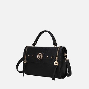 MKF Collection Sabrina Women's Vegan Leather Shoulder satchel Handbag by Mia K - 1 of 4