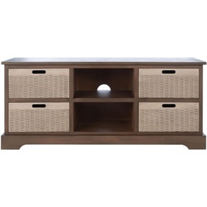 Landers 4 Drawer Media Stand - MED5704 - Safavieh - 1 of 4