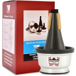 Denis Wick Adjustable Cup Trumpet or Cornet Mute - Mute for Brass Instrument - Suitable for Bb and C Trumpet and Cornet - 7.5 x 4.5 x 4.5 inches - 1 of 4