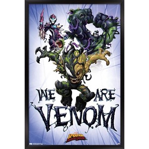 Trends International Marvel Comics TV - Spider- Man: Maximum Venom - We Are Venom Framed Wall Poster Prints - 1 of 4