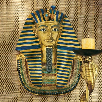Photo 1 of Design Toscano King Tutankhamen Wall Sculpture