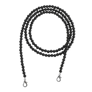 Unique Bargains Faux Pearl Handbag Strap Black 1 Pc - 1 of 4