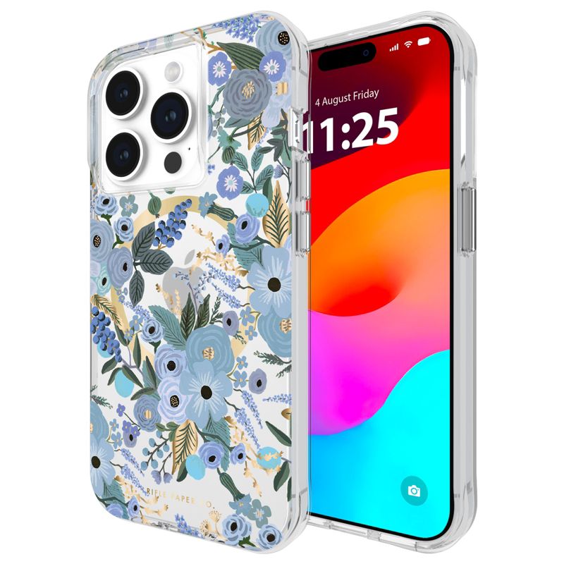 Rifle Paper Co. Apple iPhone 15 Pro MagSafe Compatible Floral Case, 1 of 8